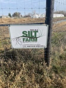 SILT Sustainable Iowa Land Trust News Keeping Farms Farms SILT Winchell sign